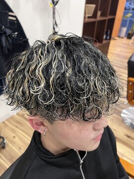 スウェル 津田沼店(Swell) 波巻きスパイラルパーマ[津田沼駅/Men's/メンズカット/パーマ]