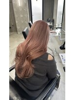 ラック(LUCK)&nbsp;レイヤーぱっつん前髪ステップボーンカットシルキー船橋/韓国