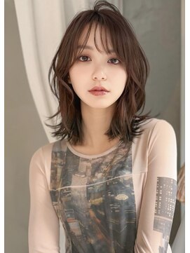 アグ ヘアー ルキナ 南越谷店(Agu hair lucina) 《Agu hair》縮毛風小顔パーマ×numberA.ケアオイルスリーク