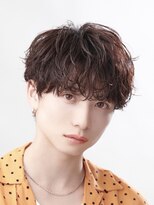 オーシャントーキョー(OCEAN TOKYO) メンズパーマツイスパ波巻きスパイラルマッシュセンターパート