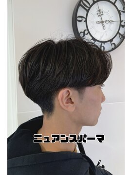 アッシュ 二俣川南口店(Ash) ツーブロック×パートスタイル×ニュアンスパーマ