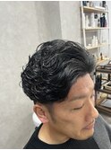 40代の色気&爽やかなサーフパーマ