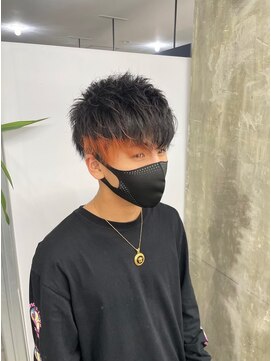 メンズサロン キング 高槻店(Men’s salon K!ng) 波巻きツイストスパイラルパーマ/フェザーパーマ/眉毛/メンズ