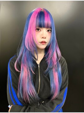 ヌル 原宿店(Null) セクションカラー/デザインカラー/ブリーチカラー/原宿/表参道