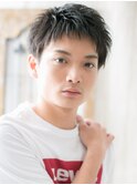 10代20代くせ毛風ダークアッシュ束感ショートg戸田公園