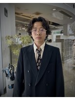 ブランコジーサウス(BLANCO G South) グランジパーマ/スパイラルパーマ/センターパート