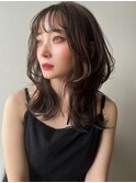 透け感レイヤー×くびれミディ