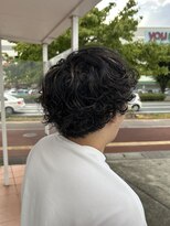 ディーボーイリタ 光の森(D-BOY Lita)&nbsp;プードルパーマ/ハイライトカラー