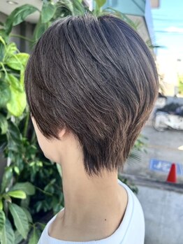 ナナナ パレナ 宝塚店(nanana parena)の写真/【大人女性も満足できる】トレンドを取入れたお洒落で上品なグレイカラー◎気になる見た目の印象も若々しく