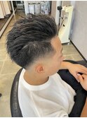スパイキーパーマ