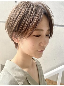 アルマラ(AR.MARA) 【蔵前美容室】前髪無しショート【ARMARA】