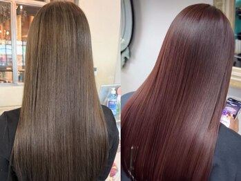 ミヤニシアクセス(miyanishi AX'S)の写真/【呉市広本町・駐車場有】一人ひとりの髪質に合ったスタイルをご提案☆美しいストレートをダメージレスで＊