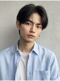 メンズ/men's/メンズカット/センターパート/ニュアンスパーマ