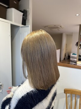 2席のみの美容室 アナイス(Anaiss) クラゲヘアー/小顔/ココアベージュ/オリーブグレー/蟹江