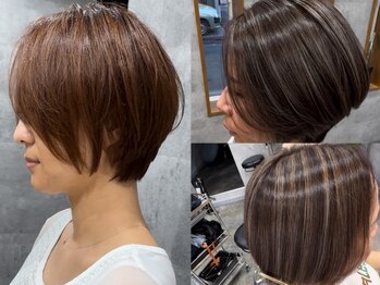 イシン(ISIN)の写真/白髪染めで傷んだ髪も髪質改善カラーで綺麗な美髪に