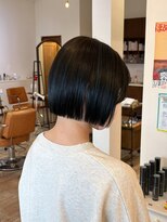 セットアップ 岡山北長瀬店(SET-UP)&nbsp;小顔ハイライトカラー×パツッとボブ