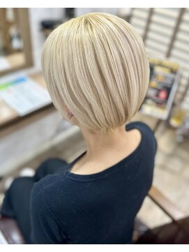 ラウラアンドロー(LAURA&RO) ミルクティーベージュダブルカラーインナーカラーケアブリーチ