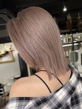 アルカナ 明治神宮前原宿(ARCANA) デザインカラーミルクティーベージュケアブリーチダブルカラー