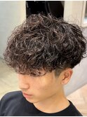 三重桑名スペインカール/スパイラルパーマ/メンズパーマ/メンズ