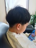 キッズカット ショートマッシュ ツーブロック