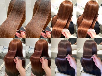 サラ(sara)の写真/憧れのサラ艶髪へ導く！ダメージレス髪質改善で感動の艶髪体験をぜひ◎