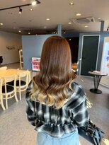 パーミルヘアーピピ(permille hair pipi) ブラウン×ブロンド