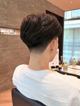 ファースト 仙台店(first) 【メンズ山田】20代30代 ラフカール×テーパーフェードで海外風