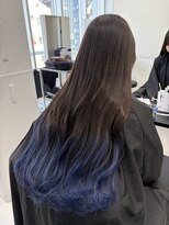 アライブ ハラジュク(ALIVE harajuku) ブリーチインナーバレイヤージュグラデーションカラー夕貴