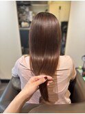 髪質改善ストレート