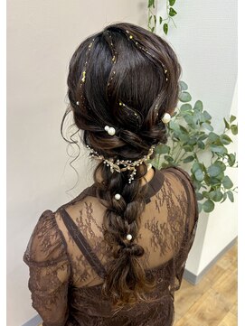 ジェミータ 横浜 編み下ろし【横浜/ヘアセット/ヘアメイク】