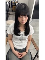 エス 天満扇町(esu) 多毛さんこそ映えるザクザクレイヤーカット