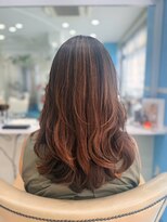ミューズ(muze)&nbsp;カット＋白髪ぼかしハイライト＋髪質改善トリートメント