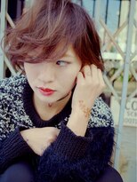 シアン(SYAN)&nbsp;外国人風☆お洒落BANG [ノーブルベージュ]