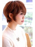 お手入れ簡単☆耳かけショート