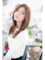 ミック 日暮里店(miq)&nbsp;センターパート☆ナチュストレート