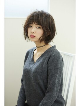 ミチオ ノザワ ヘアサロン ギンザ(Michio Nozawa HAIR SALON Ginza) 【井上 賢治】フレンチショート×くせ毛風パーマ×オーシャン★