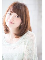 ジョエミバイアンアミ(joemi by Un ami)&nbsp;【joemi】大人タンバルモリセミウェットボブグレージュ(小倉太郎