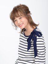 アース 海老名店(HAIR&MAKE EARTH)&nbsp;ねじりハーフアップ【EARTH海老名店】