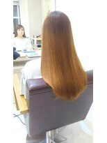 びゃんびゃん 江端店&nbsp;ダメージした髪の毛でも綺麗にストレート