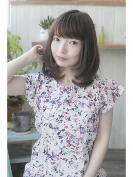 リル バイ フレイムス 川口(Lilou by Frames) 【リル川口】毛先ワンカール　ミディアム