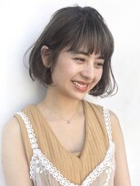【GARDEN川谷】20代30代大人可愛い小顔ナチュラルボブ