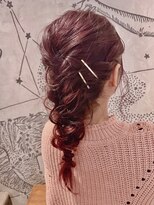 ルフトヘア 南千住&nbsp;編みおろしアレンジ