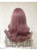 《xena》オルチャンヘア☆ミルキーラベンダーピンク