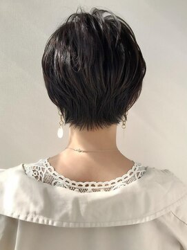 トータルビューティーハウス フラップ ミチ 野田店(total beauty house flap MICHI) 丸みショート