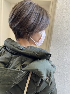 ヘアーデザイン シュシュ(hair design Chou Chou by Yone) 大人かわいい×くびれ耳かけショート♪
