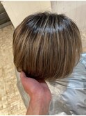白髪ぼかしハイライト 花谷淳