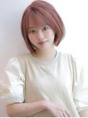 《Agu hair》重すぎないまとまり軽やかボブ