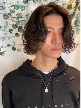 ミモザワークス(Mimosa Works) 色気ミディアム/ウェーブ スパイラル