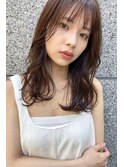kico☆涼しげヘアモノトーングレージュシースルバング