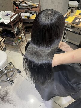 プレシャスバイプロデュース(precious by Produce) 周りから褒められる？！髪質改善ヘアエステ×ブルーブラック